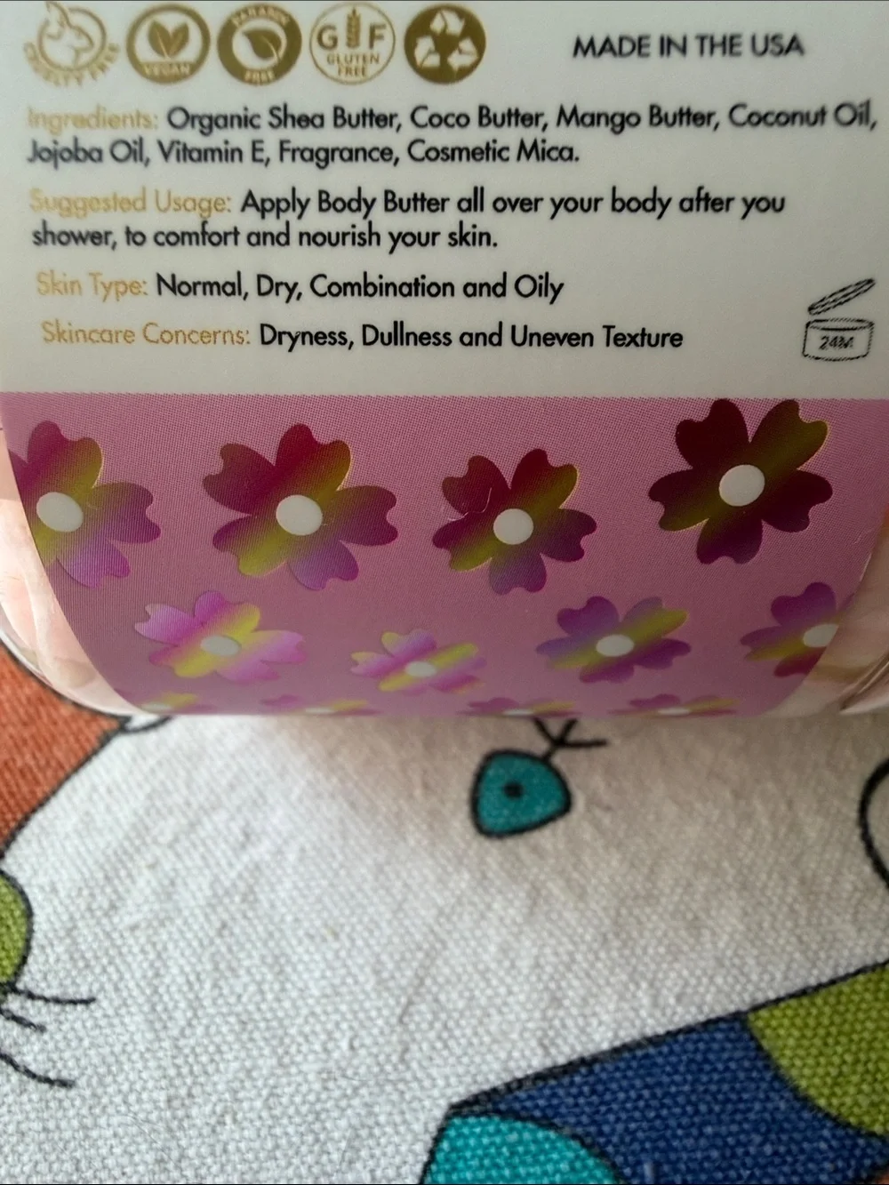 🍒 AMINNAH Silk Cherries Whipped Body Butter  🍒 NWT 🍒